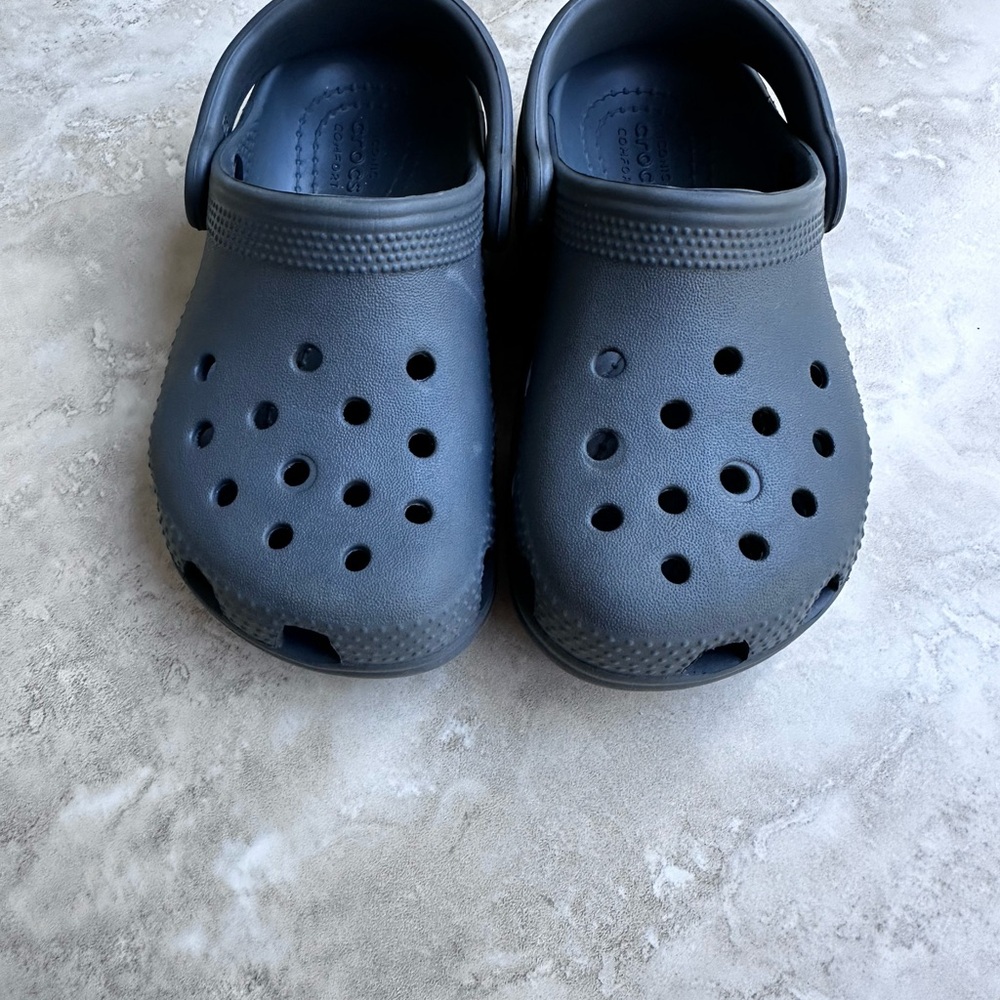 Kids Slate Gray Crocs